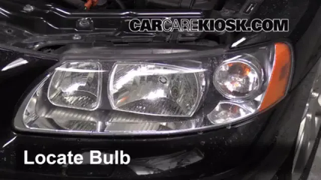 2008 Volvo S60 2.5T 2.5L 5 Cyl. Turbo Luces Luz de carretera (reemplazar foco) 